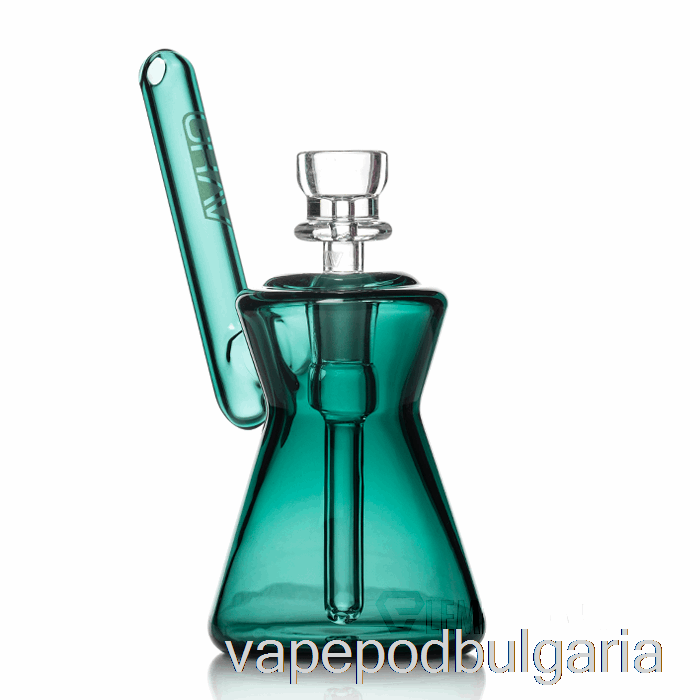 Vape 10000 Дръпки Grav пясъчен часовник Pocket Bubbler Lake Green